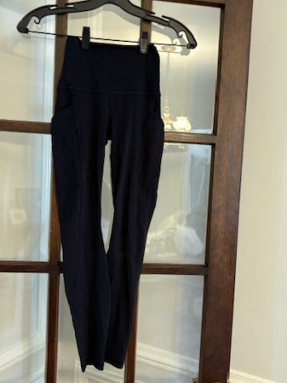 Lululemon Black Align High Rise Leggings, Size 0